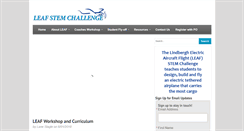 Desktop Screenshot of leafchallenge.com